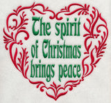 Holiday Hearts - Peace