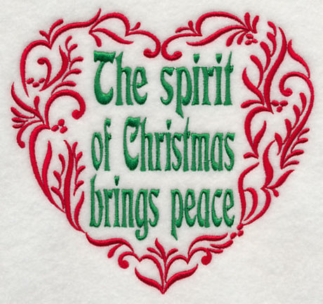 Holiday Hearts - Peace