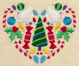 Festive Christmas Heart - Tree
