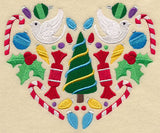 Festive Christmas Heart - Tree