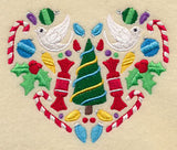 Festive Christmas Heart - Tree