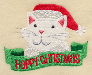 Christmas Kitty - Happy
