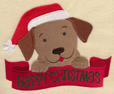 Christmas Puppy - Happy