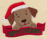 Christmas Puppy - Happy