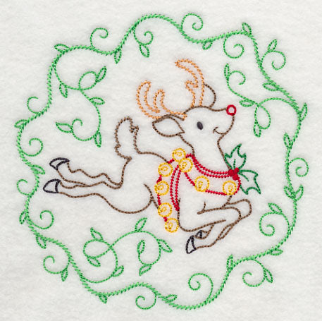 Leaping Rudolph (Vintage)