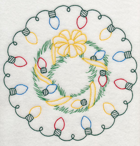 Light Bright Wreath (Vintage)