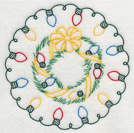 Light Bright Wreath (Vintage)