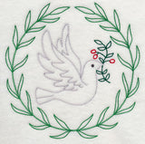 Dove with Holly (Vintage)