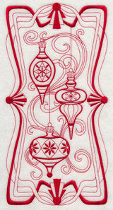 Art Nouveau Ornaments (Redwork)