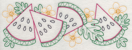 Watermelon Wedge Border (Vintage)