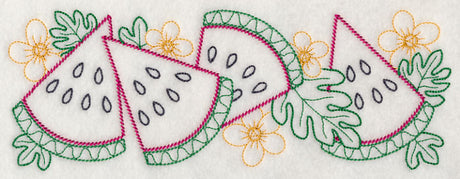 Watermelon Wedge Border (Vintage)