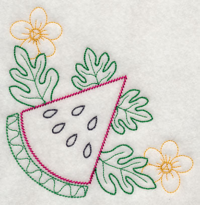 Watermelon Wedge Corner (Vintage)