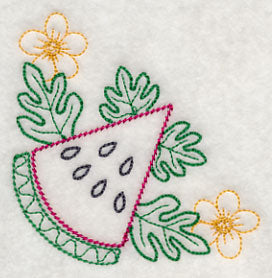 Watermelon Wedge Corner (Vintage)