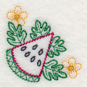 Watermelon Wedge Corner (Vintage)