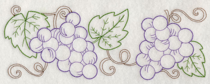 Grape Vine Border (Vintage)