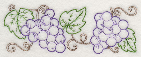 Grape Vine Border (Vintage)