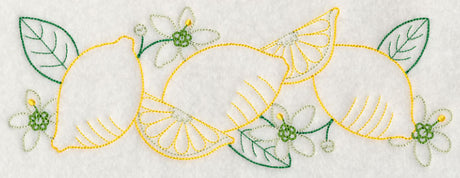 Lovely Lemon Border (Vintage)