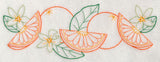Orange & Blossom Border (Vintage)