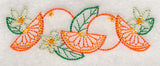 Orange & Blossom Border (Vintage)