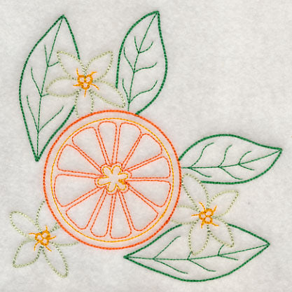 Orange & Blossom Corner (Vintage)