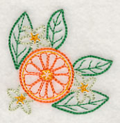 Orange & Blossom Corner (Vintage)