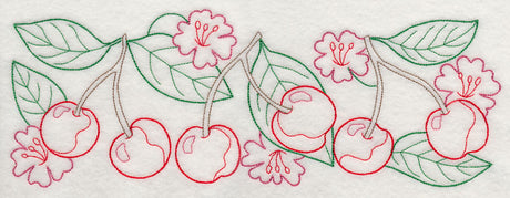 Cherry Jubilee Border (Vintage)
