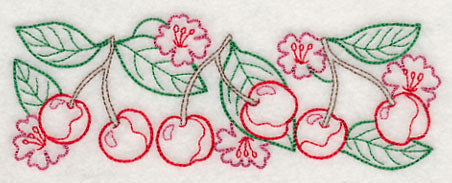 Cherry Jubilee Border (Vintage)