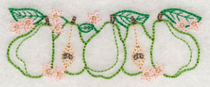Pear Delight Border (Vintage)