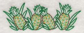 Juicy Pineapple Border (Vintage)