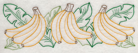Banana Bunch Border (Vintage)