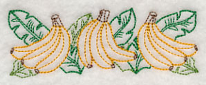 Banana Bunch Border (Vintage)