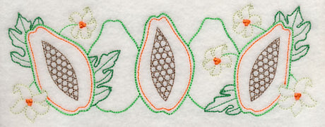 Sweet Papaya Border (Vintage)