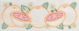 Tangy Grapefruit Border (Vintage)