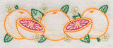 Tangy Grapefruit Border (Vintage)
