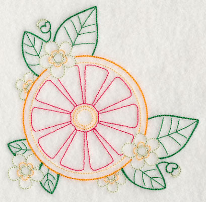 Tangy Grapefruit Corner (Vintage)