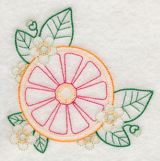 Tangy Grapefruit Corner (Vintage)