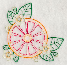 Tangy Grapefruit Corner (Vintage)