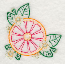 Tangy Grapefruit Corner (Vintage)