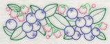Bursting Blueberry Border (Vintage)