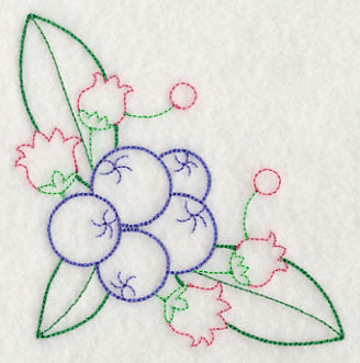 Bursting Blueberry Corner (Vintage)