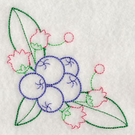 Bursting Blueberry Corner (Vintage)