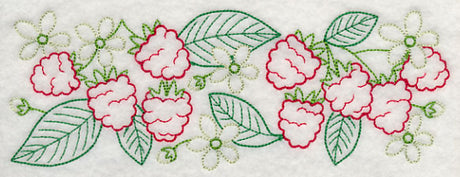Tasty Raspberry Border (Vintage)