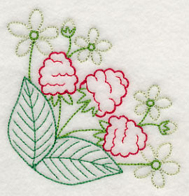 Tasty Raspberry Corner (Vintage)