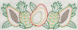 Tropical Fruit Border (Vintage)
