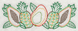 Tropical Fruit Border (Vintage)