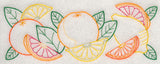 Citrus Fruit Border (Vintage)