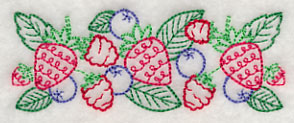 Mixed Berry Border (Vintage)