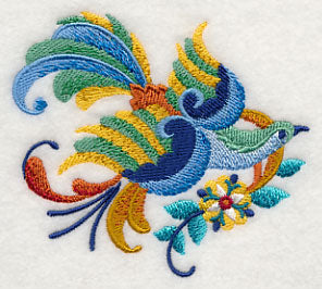 Majolica Bird 1