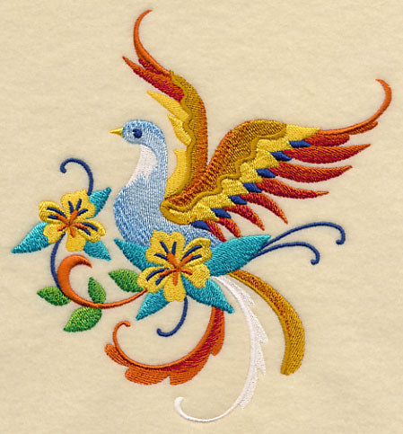 Majolica Bird 2