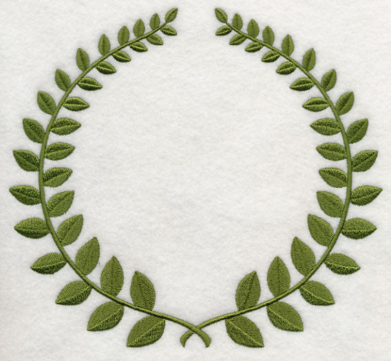 Monogram Wreath - Laurel